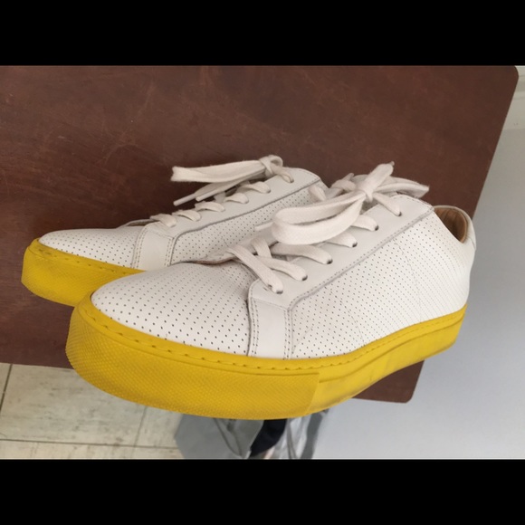 Great Brooklyn The Royals Perforated leather white/Meadowlark made in Italy - Picture 4 of 14